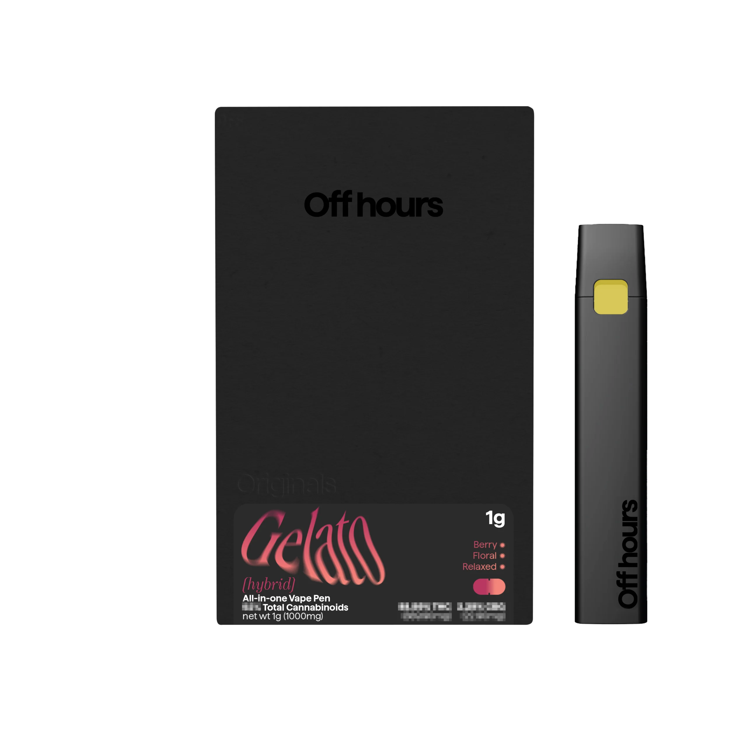 Off Hours Gelato All-In-One Vape, 1G - 1G