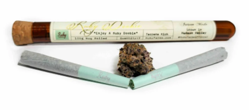 Ruby Farms Purple Hindu Kush Doobies Pre-Rolls, 1G (2-Pack) - 1G