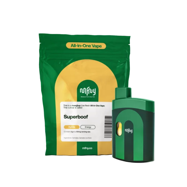 MFNY Superboof Live Resin All-In-One Vape, 1G - 1G