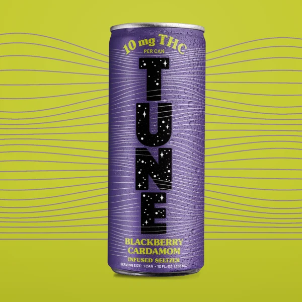 Tune Blackberry Cardamom Seltzer, 10MG - 10MG