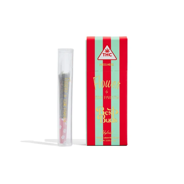Edie Parker Flower Sugar Breath Happiest Hour Pre-Rolls, 2G (2-Pack)