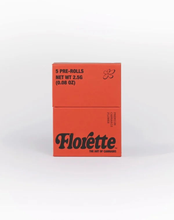 Florette Cherry Pie Pre-Rolls, 2.5G (5-Pack) - 2.5G