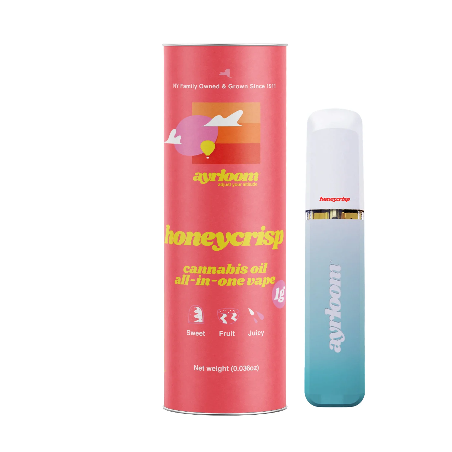 ayrloom Honeycrisp All-In-One Vape, 1G - 1G