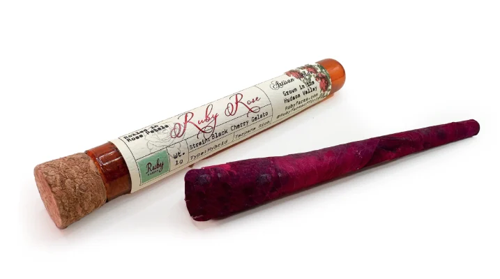 Ruby Farms Ghost Train Haze #2 Rose Petal Hash Infused Pre-Roll, 1.5G - 1.5G