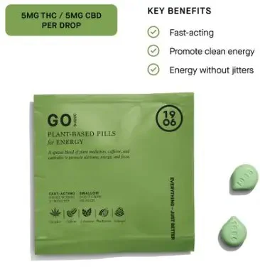 1906 Go Drops Tablets, 100MG (20-Pack) - 100MG