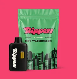 Rippers Ripe Watermelon All-In-One Vape, 2G - 2G