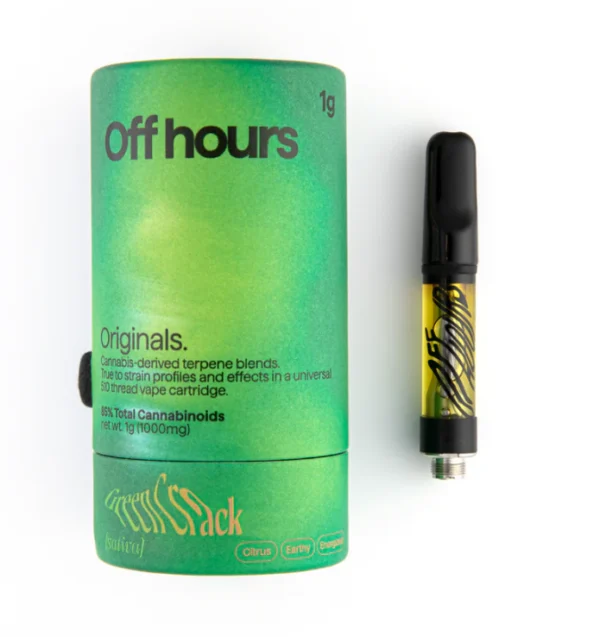 Off Hours Green Crack Cartridge, 1G - 1G