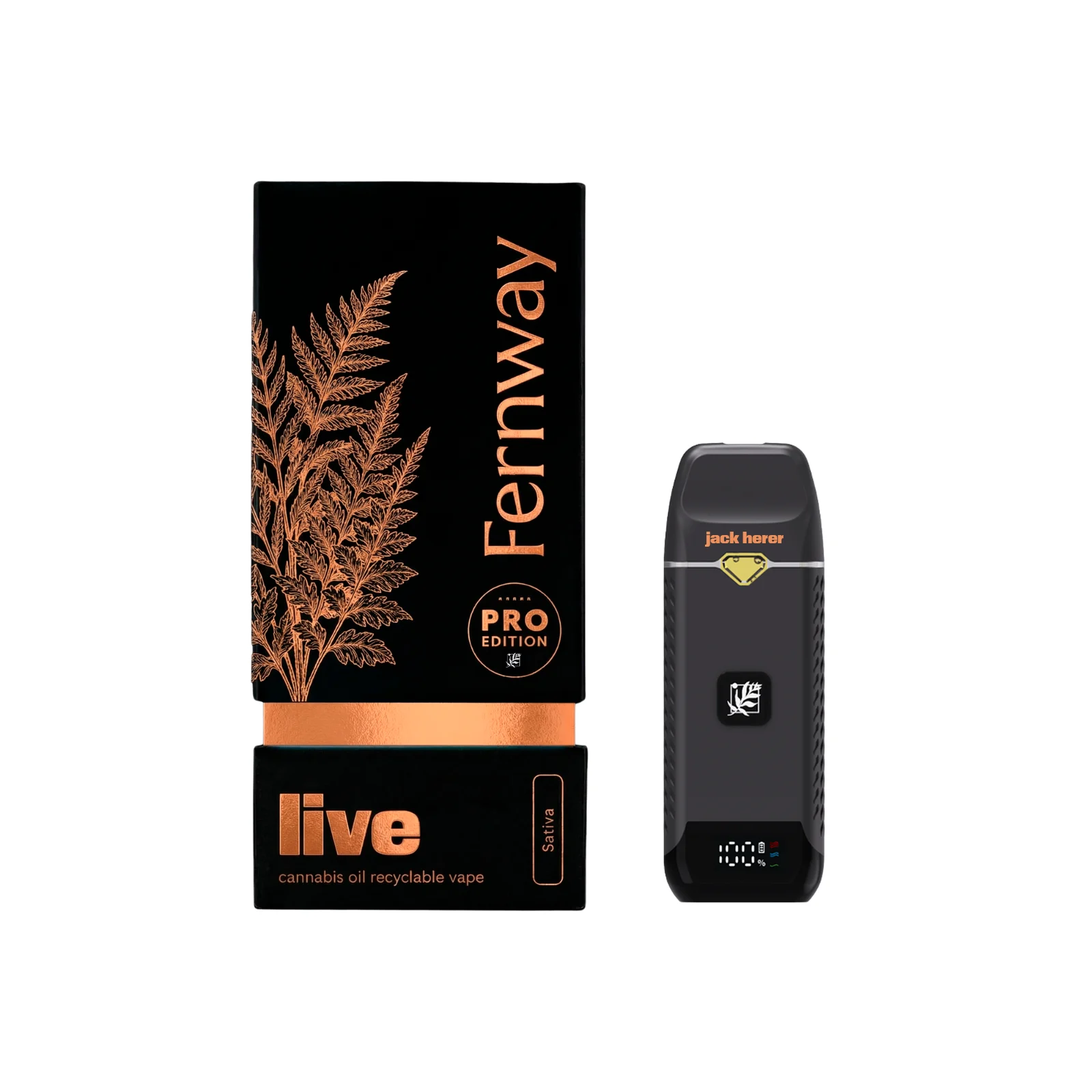 Fernway Jack Herer Live Traveler Pro All-In-One Vape, 1G - 1G