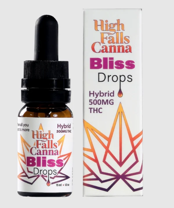 High Falls Bliss Drops Tincture, 500MG - 500MG