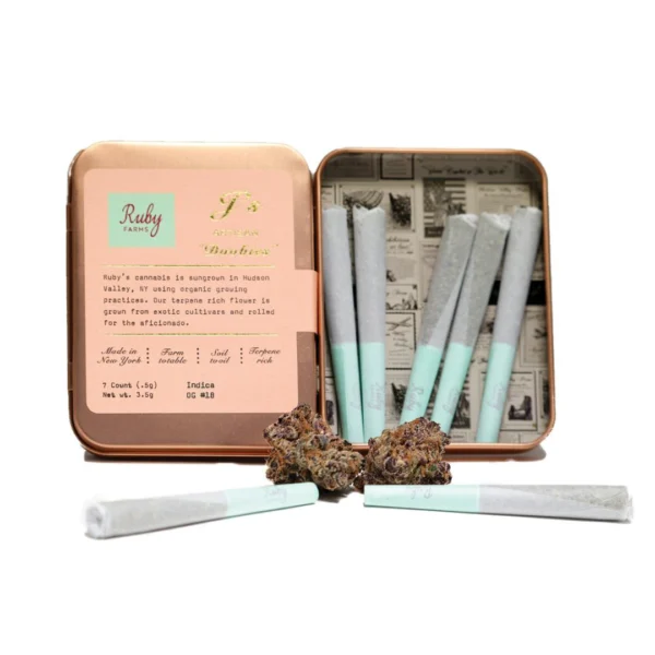 Ruby Farms Blue Dream Doobies Pre-Rolls, 3.5G (7-Pack) - 3.5G