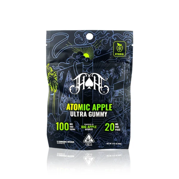 Heavy Hitters Atomic Apple Ultra Gummies, 100MG (5-Pack) - 100MG