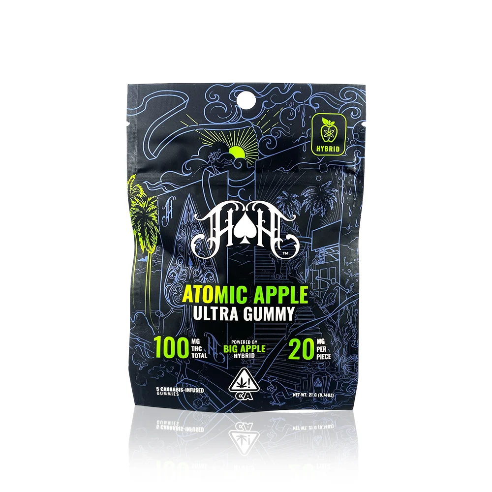 Heavy Hitters Atomic Apple Ultra Gummies, 100MG (5-Pack) - 100MG