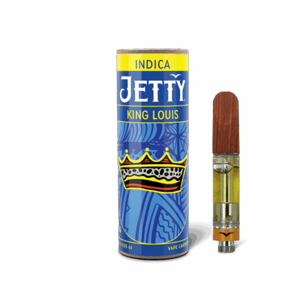 Jetty King Louis High THC Cartridge, 1G