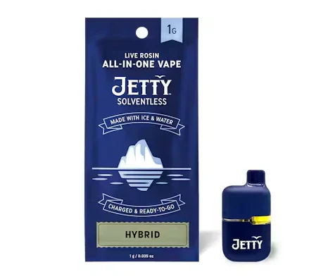 Jetty Cherry Berries Solventless Mini Tank Vape, 1G - 1G