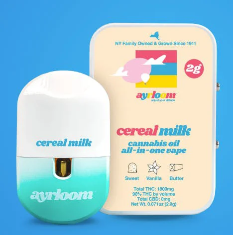 ayrloom Cereal Milk All-In-One Vape, 2G - 2G