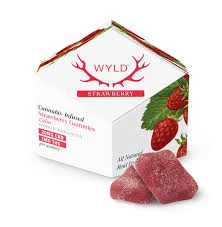 Wyld Strawberry 20:1 Gummies, 10MG (10-Pack) - 10MG