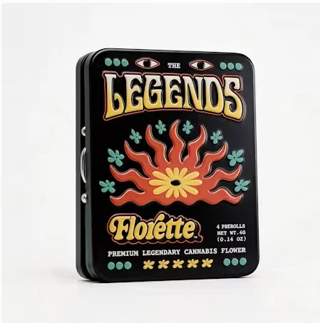 Florette Congo Red Legends Pre-Rolls, 4G (4-Pack) - 4G