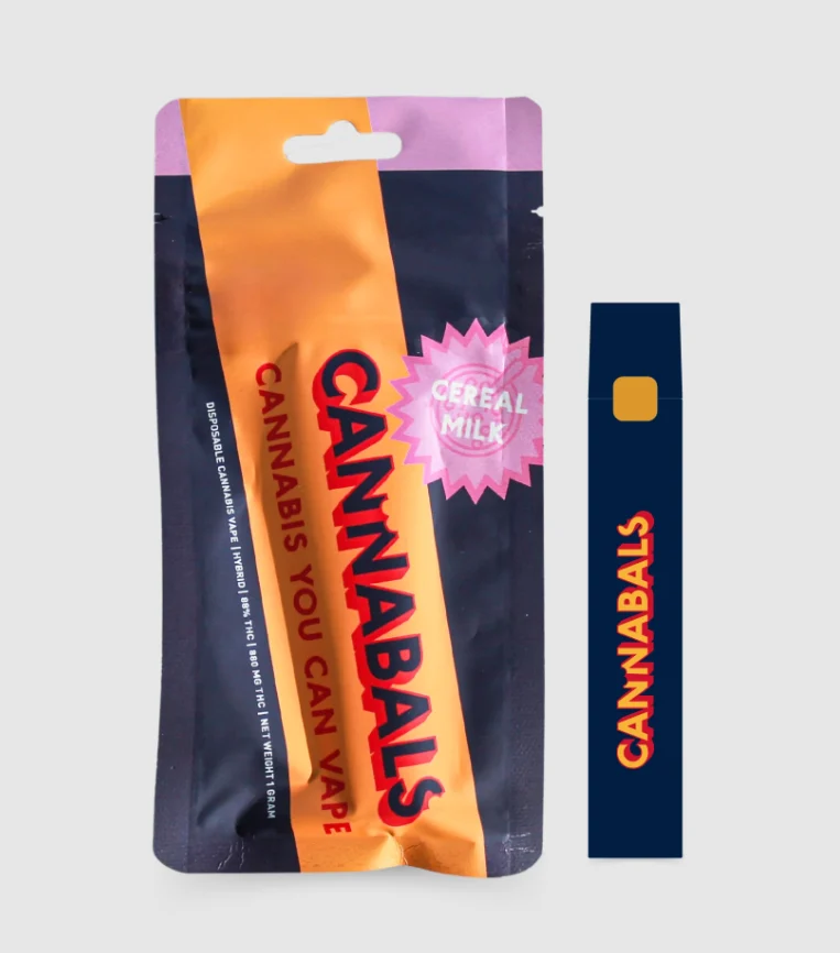 Cannabals Cereal Milk All-In-One Vape, 1G - 1G
