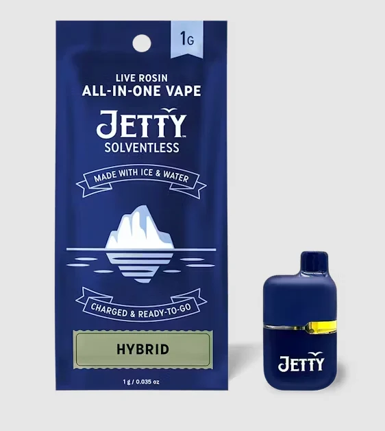 Jetty Pressure in Paradise Solventless Mini Tank Vape, 1G - 1G
