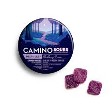 Camino Blackberry Dream 1:1:1 Sour Gummies, 100MG (10-Pack) - 100MG