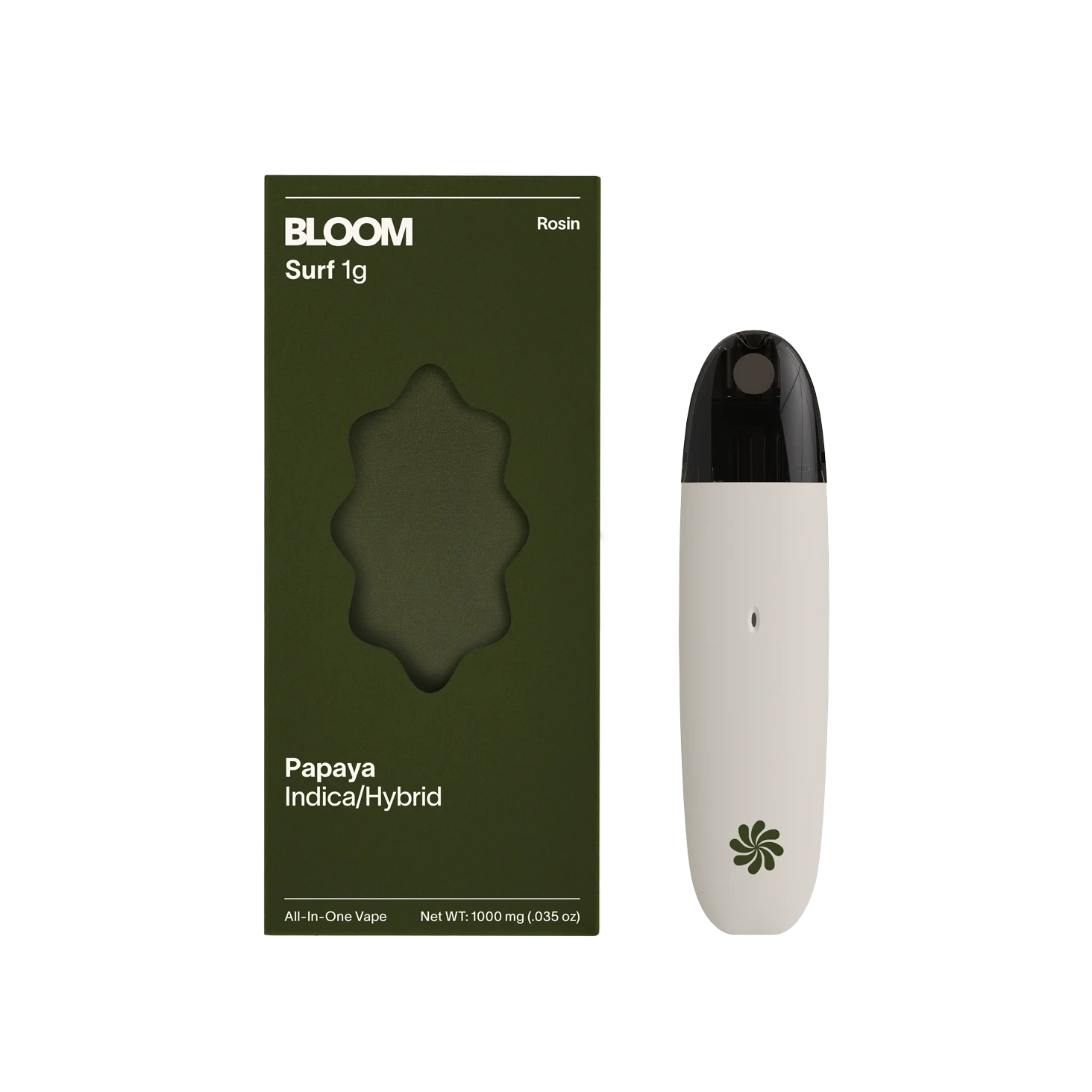 Bloom Papaya Rosin Surf All-In-One Vape, 1G - 1G