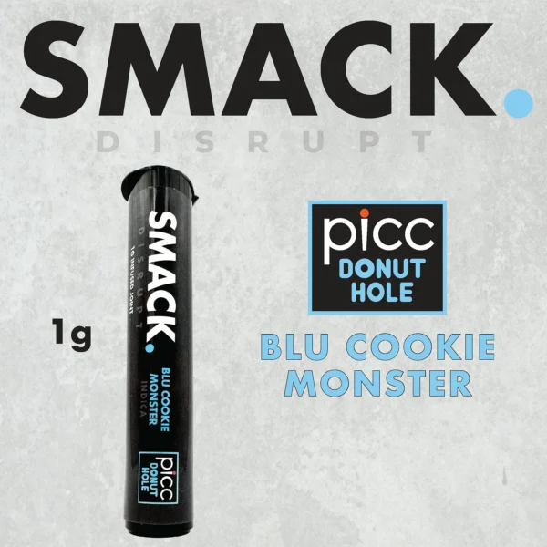 PICC Blu Cookie Monster Smack Infused Pre-Roll, 1G - 1G