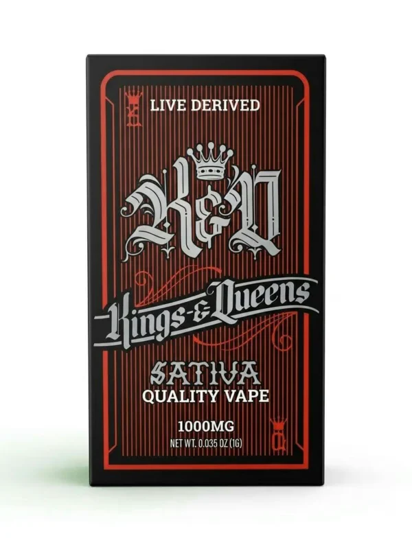 Kings & Queens Super Silver Haze All-In-One Vape, 1G