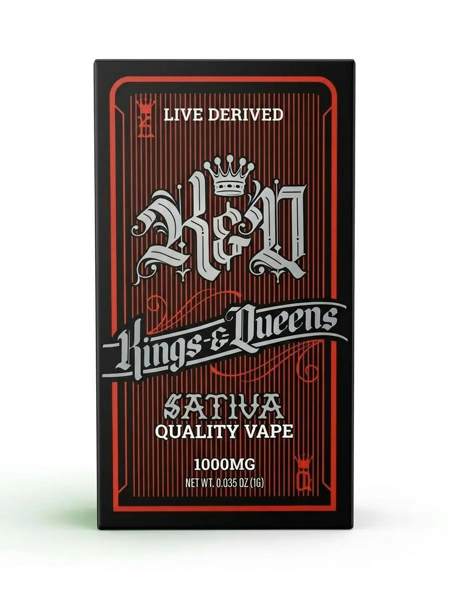 Kings & Queens Super Silver Haze All-In-One Vape, 1G