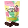 Soft Power Sweets Raspberry Rainbow Chocolate Bar, 100MG (2-Pack) - 100MG
