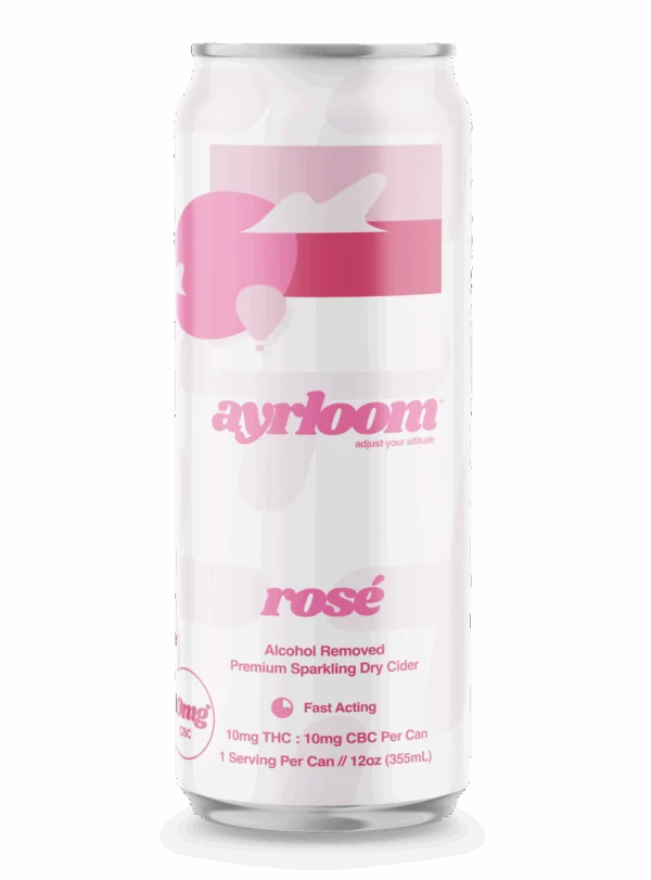ayrloom Ros 1:1 THC:CBC Drink, 10MG - 10MG
