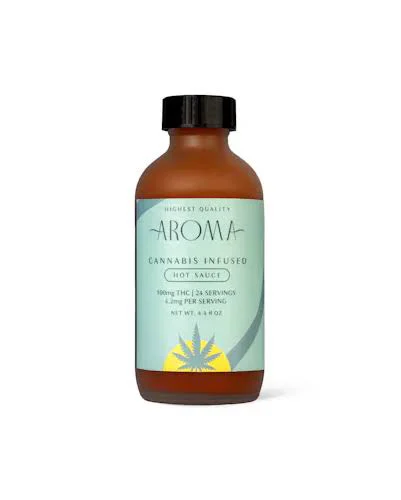 Aroma Infused Hot Sauce, 100MG - 100MG