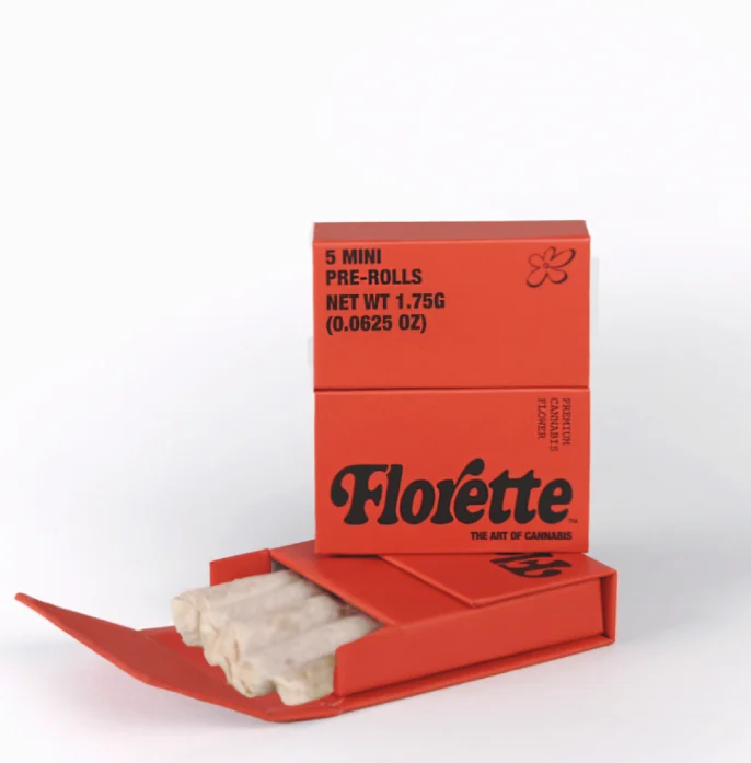 Florette Nimbus Snacks Pre-Rolls, 2.5G (5-Pack) - 2.5G