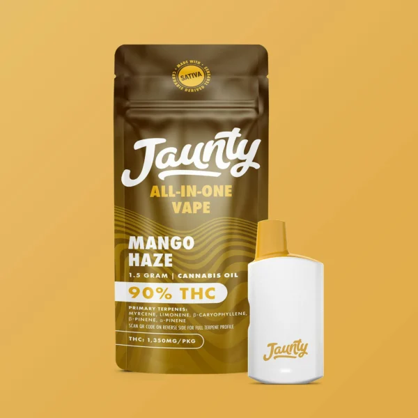 Jaunty Mango Haze All-In-One Vape, 1.5G - 1.5G