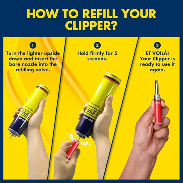 Clipper Refillable Lighter - One Size