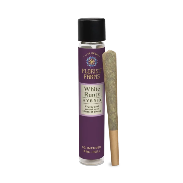 Florist Farms White Runtz Pre-Roll (Promo), 1G